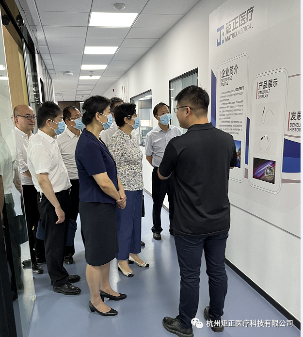 Quick News | Vice Governor of Zhejiang Province Wang Wenxu and his delegation visited our company for a visit